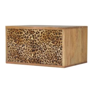 IN1297 - Wall Leopard Print Bedside-