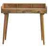 IN132 - Nordic Style Gallery Back Writing Desk-IN132-