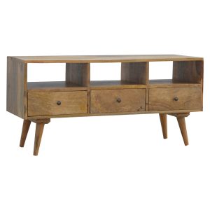 IN134 - Nordic Style TV Unit with 3 Drawers-