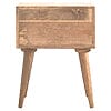 Scandinavian 2 Drawer Bedside