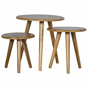 IN142 - Nordic Style Stool Set of 3-IN142-