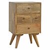 IN148 - Nordic Style 4 Drawer Multi Bedside-