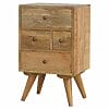 IN148 - Nordic Style 4 Drawer Multi Bedside-IN148