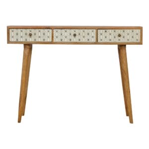 IN149 - Geometric Screen Printed Writing Desk-IN149-