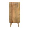 2 Door Solid Wood Wine Bar Cupboard