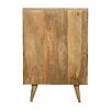 2 Door Solid Wood Wine Bar Cupboard