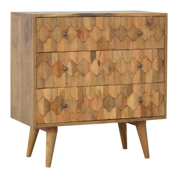 Pineapple 3 Drawer Chest of Drawers