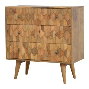IN304 - Pineapple Carved Chest-IN304