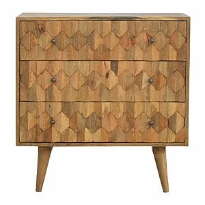 IN304 - Pineapple Carved Chest-IN304-