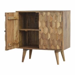 IN305 - Pineapple Carved Cabinet-