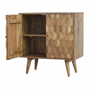 IN305 - Pineapple Carved Cabinet-
