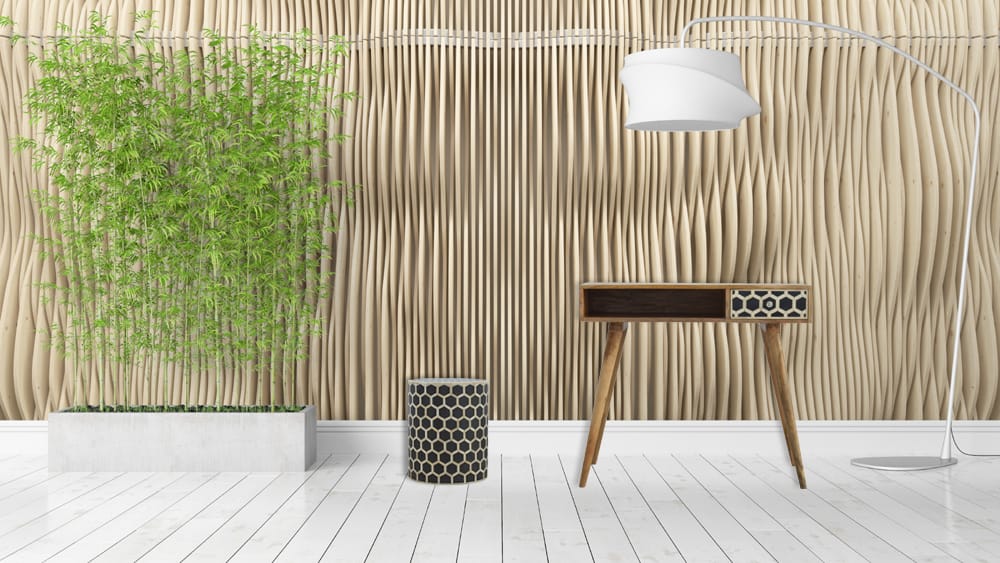 Artisan Bone Inlay 1 Drawer 1 Shelf Writing Desk