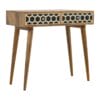 IN319 - Bone Inlay Console Table-IN319