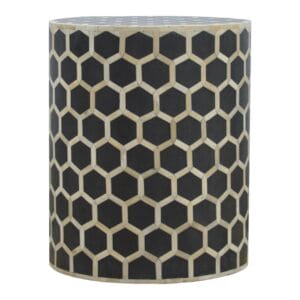 IN320 - Bone Inlay Occasional Stool-IN320-