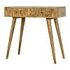 IN353 - Pineapple Carved Console Table-