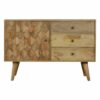 IN354 - Pineapple Carved Sideboard-IN354-