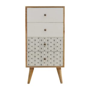 IN357 - Geometric Screen Printed Tallboy-IN357-