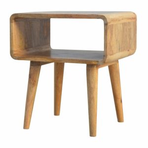 Nordic Style Open Bedside with One Compartment