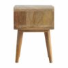 Nordic Style Open Bedside with One Compartment