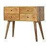 IN364 - Nordic Style Console Table with 4 Drawers-