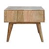 White Painted Geo Coffee Table