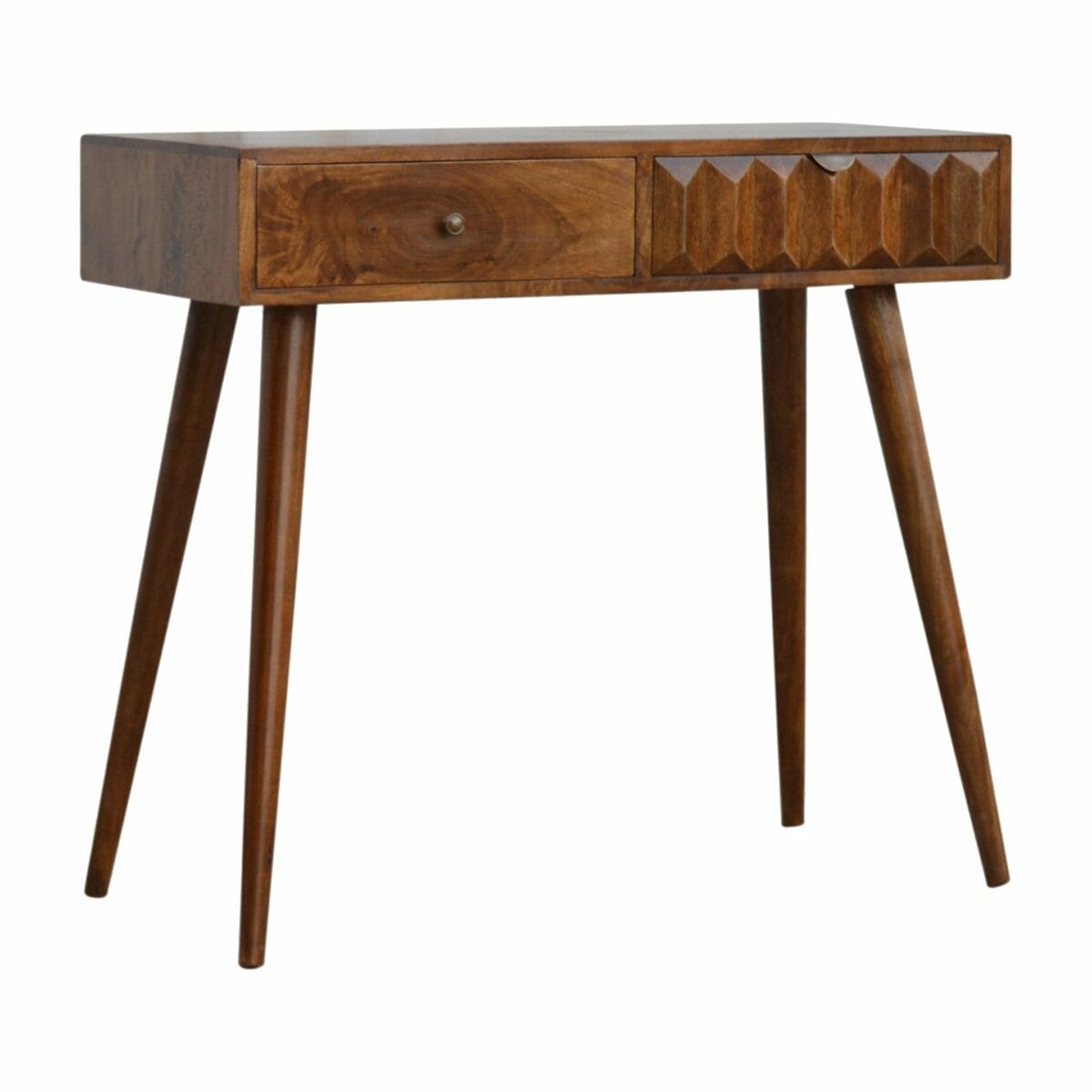 IN694 - Chestnut Prism Console Table-