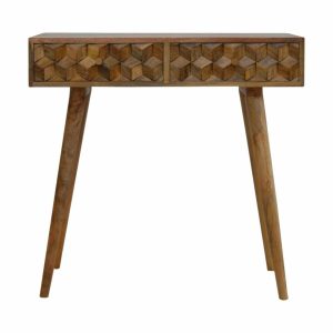 Tile Carving Console Table