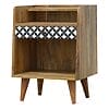 IN728 - District Diamond Patterned Bedside-