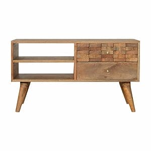IN742 - Tile Carved TV Unit-IN742-