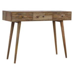 Patchwork Patterned Console Table