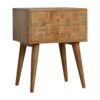 IN759 - Mixed 2 Drawer Bedside-IN759