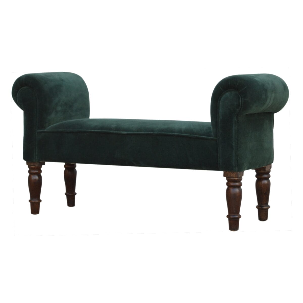 IN817 - Emerald Velvet Bench-IN817