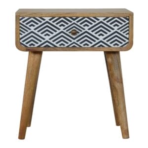 IN828 - Monochrome Print Bedside-IN828-