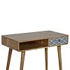 IN829 - Monochrome Print Writing Desk-IN829
