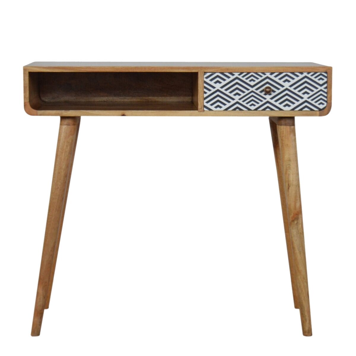 IN829 - Monochrome Print Writing Desk-IN829-