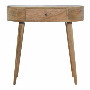 1 Drawer Console Table with Rounded Edges