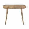 Artisan 2 Drawer Console Table with Rounded Edges