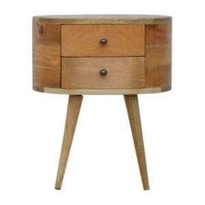 IN862 - Rounded Bedside Table-IN862-
