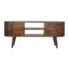 Chestnut Rounded Media Unit