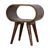IN901 - Chestnut Circular Open Bedside-IN901