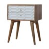 IN916 - Capsule Carved Bedside-IN916