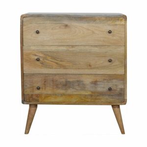 IN955 - Curved Oak-ish Chest
