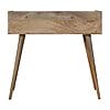 Artisan Bone Inlay Gallery Back Console Table
