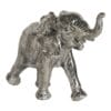 Large Silver Elephant Figurine-RSN107