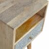Mini Cement Chip Drawer Bedside 30x30x57cm-artisan-furniture-IN1396