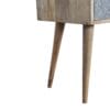 Mini Cement Chip Drawer Bedside 30x30x57cm
