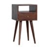 Petite Cherry Finish Bedside-IN965