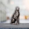 Silver Cheetah Figurine-artisan